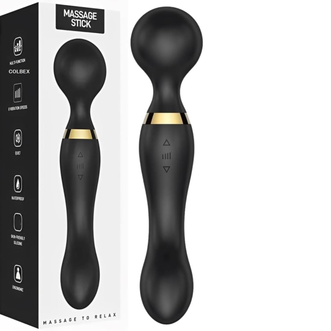 Strong Vibrating Dual Head Vibrator Massger