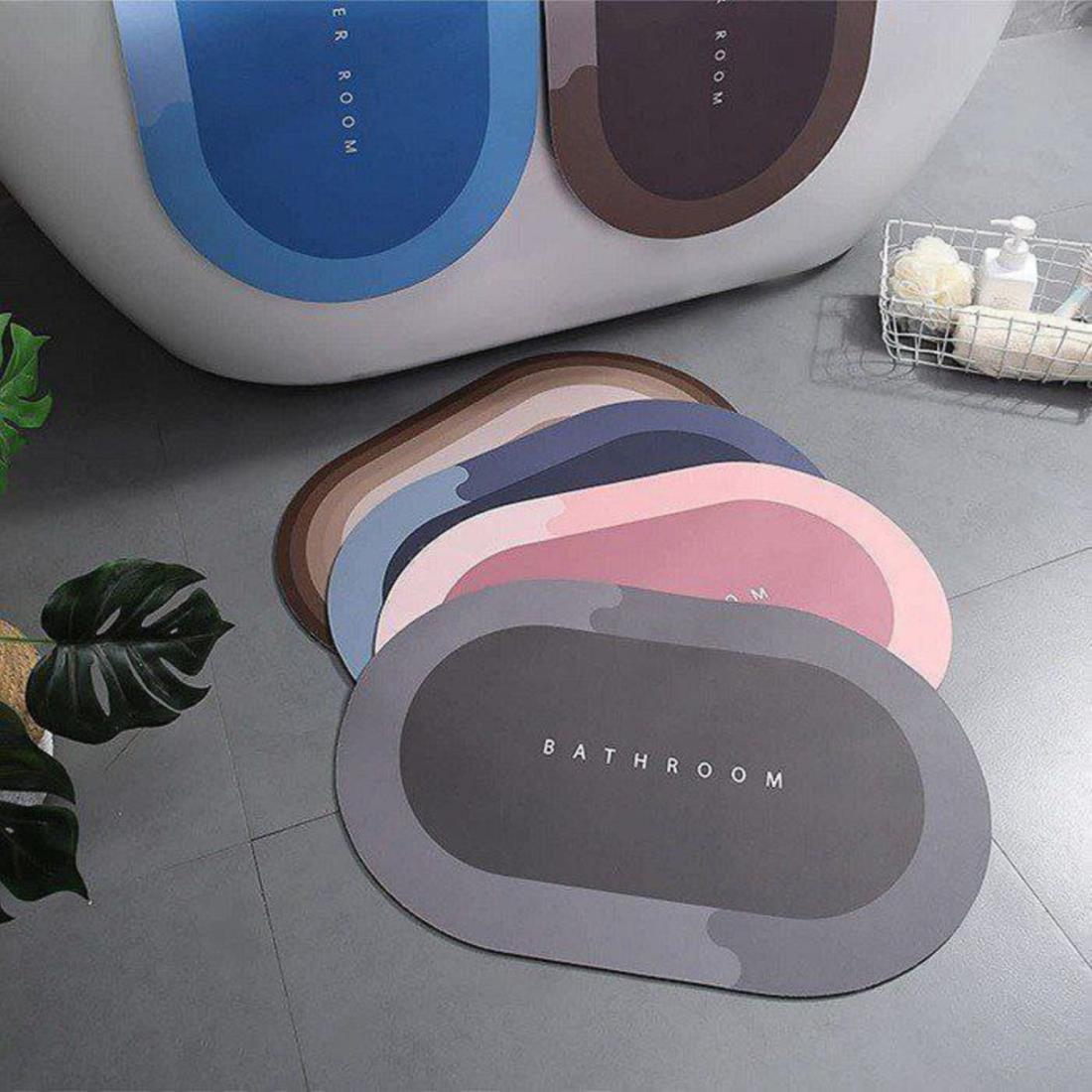 Water Absorbent Bathroom Mat