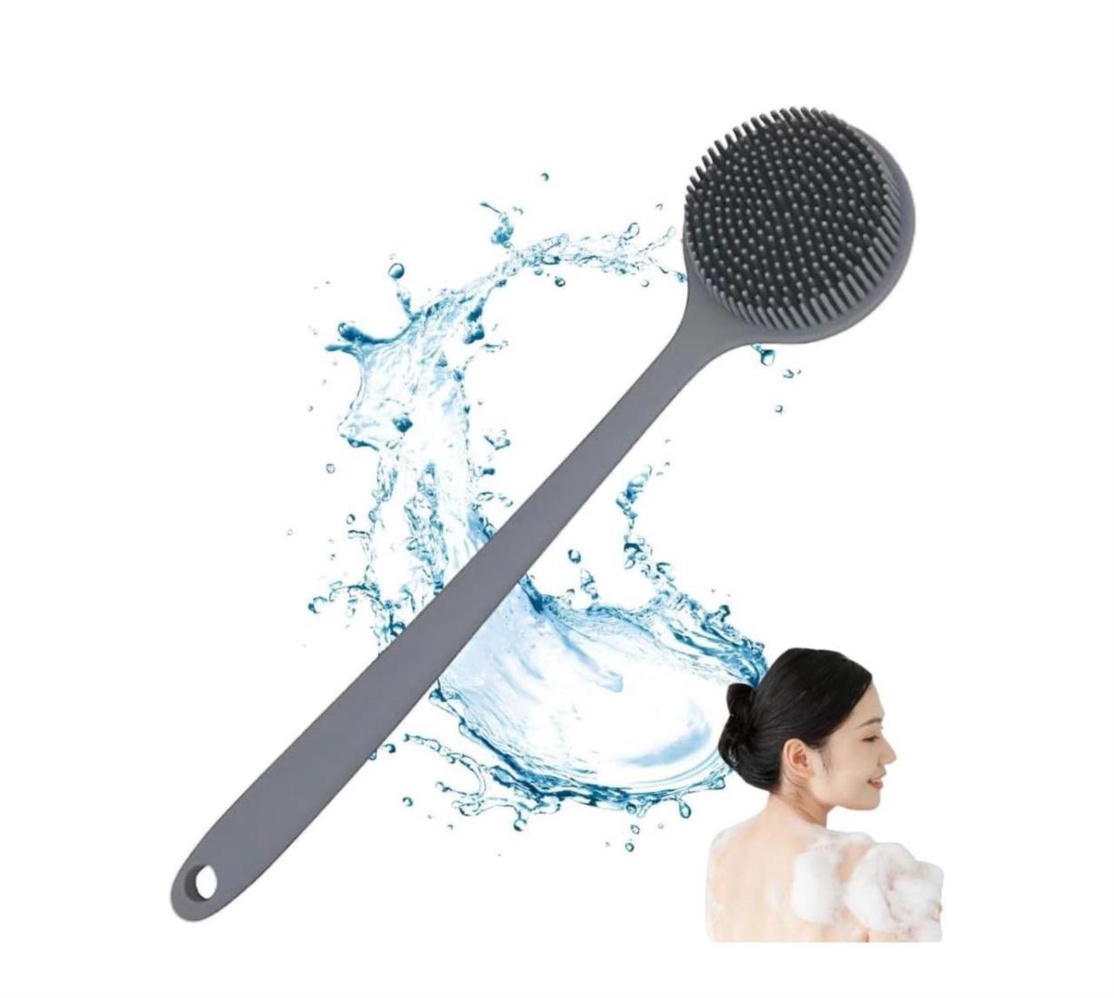 Silicone Long Handle Bath Brush