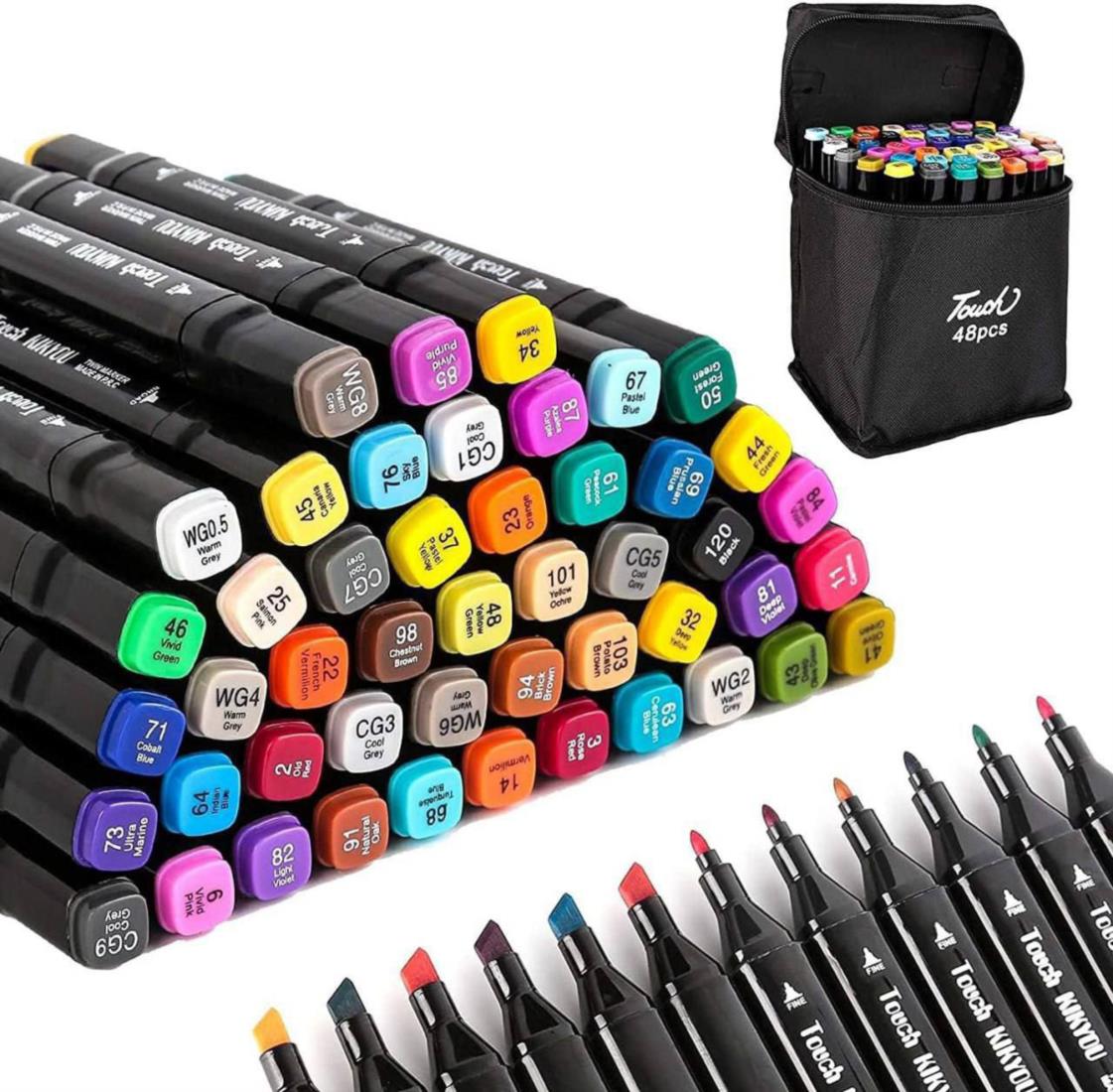 Color Pen 48 Pcs Markers