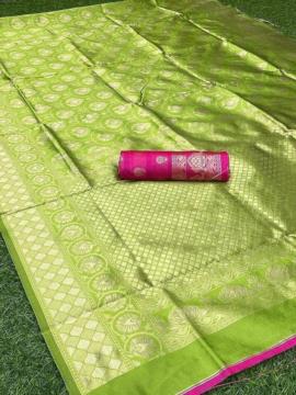 Women Jacquard Saree 1123
