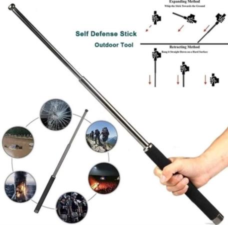 Self Defence Stick Rod Foldable