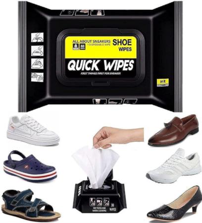 Shoes Wipes Pack Of 80 Wipes)
