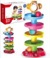 Ramp Roll Ball Tower For Toddlers