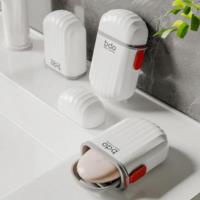 Travel Portable Soap Box With Dish