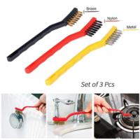 3 Pc Wire Brush Set