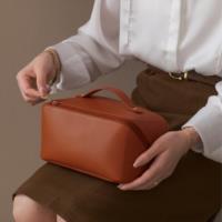 Leather Cosmetic Bag