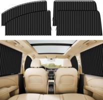 Car Curtain - 4 Pcs Set